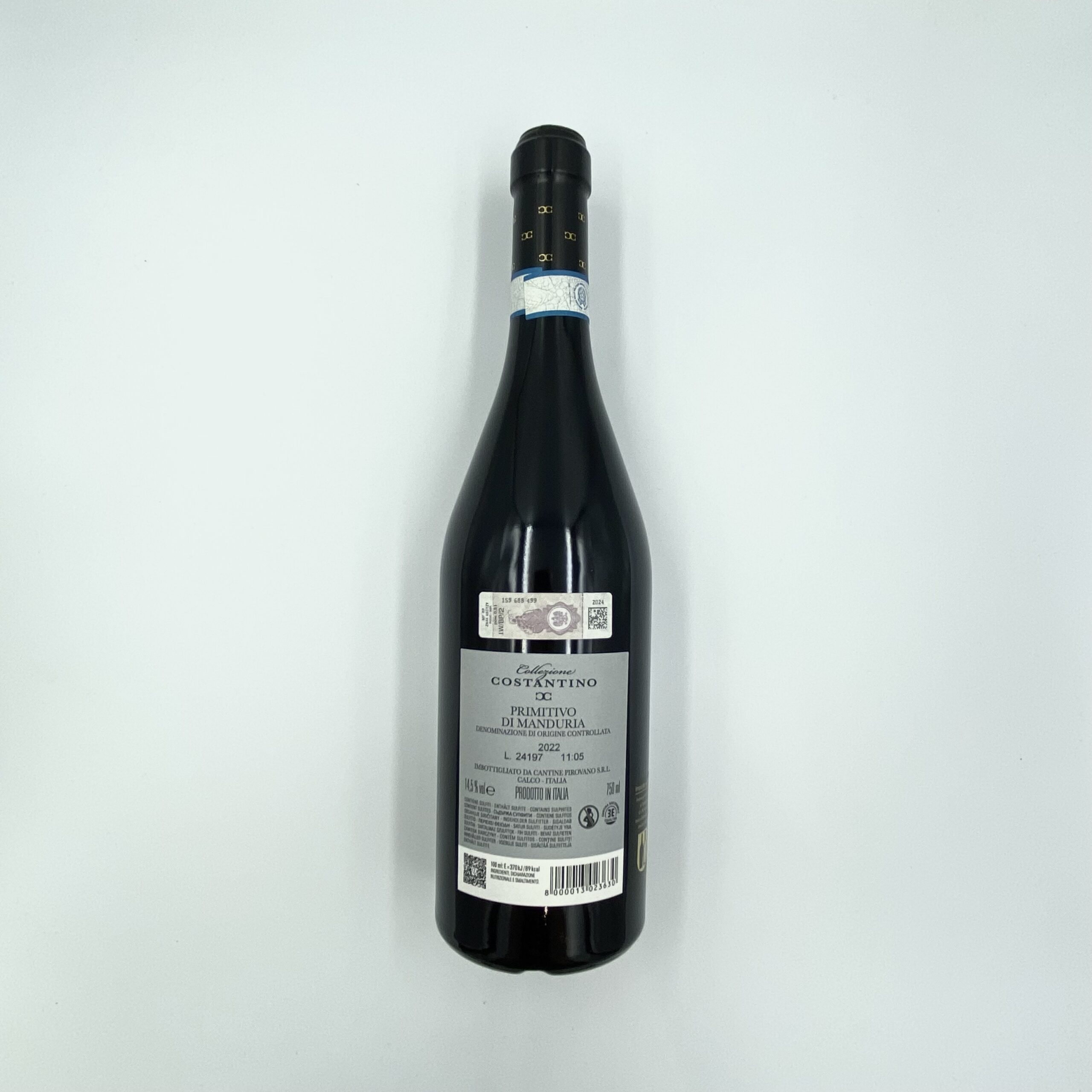 PRIMITIVO DI MANDURIA PIROVANO - ITALY - RED - DRY - 14,5% 0,75 L