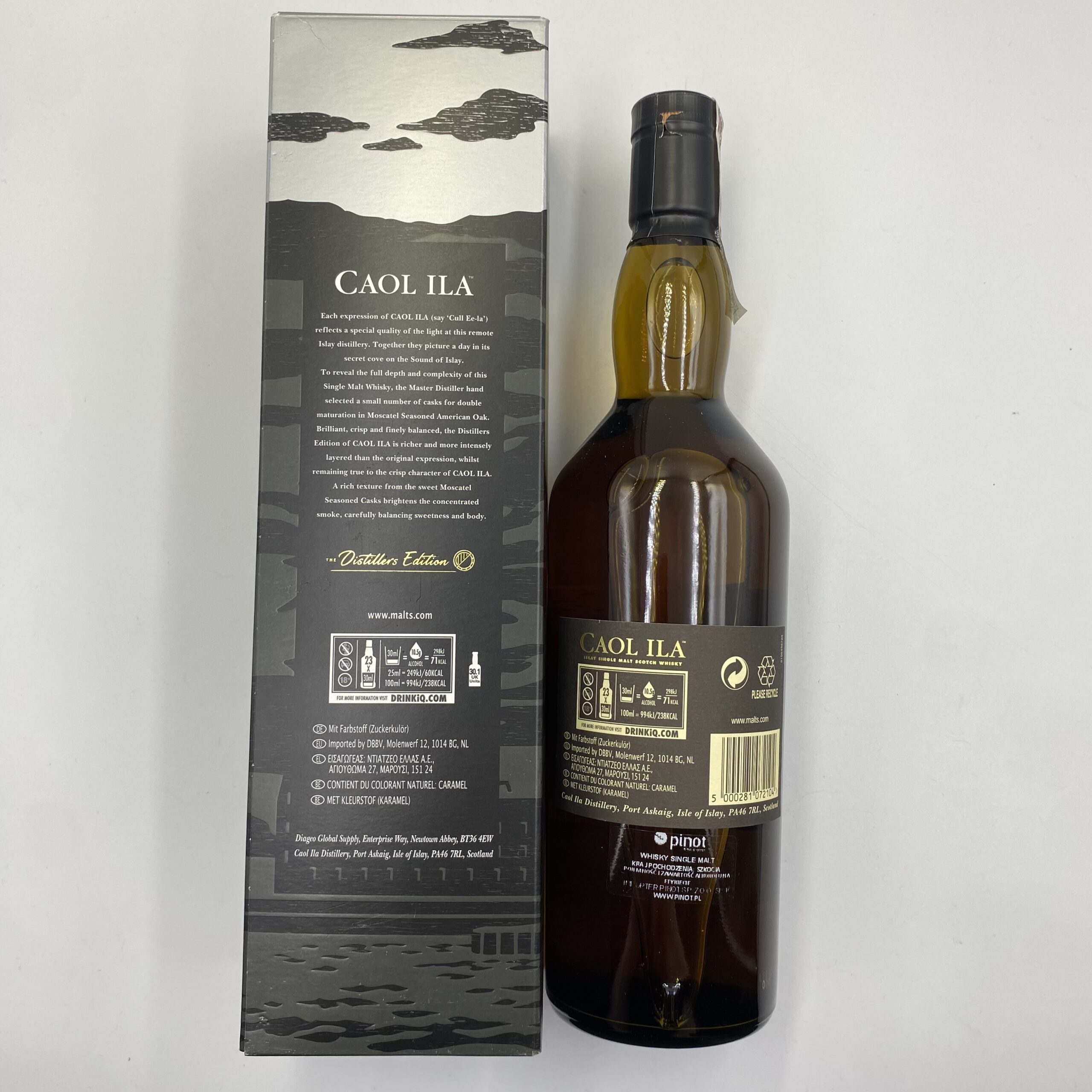 CAOL ILA DISTILLERS EDITION MOSCATEL 43% 0,7L