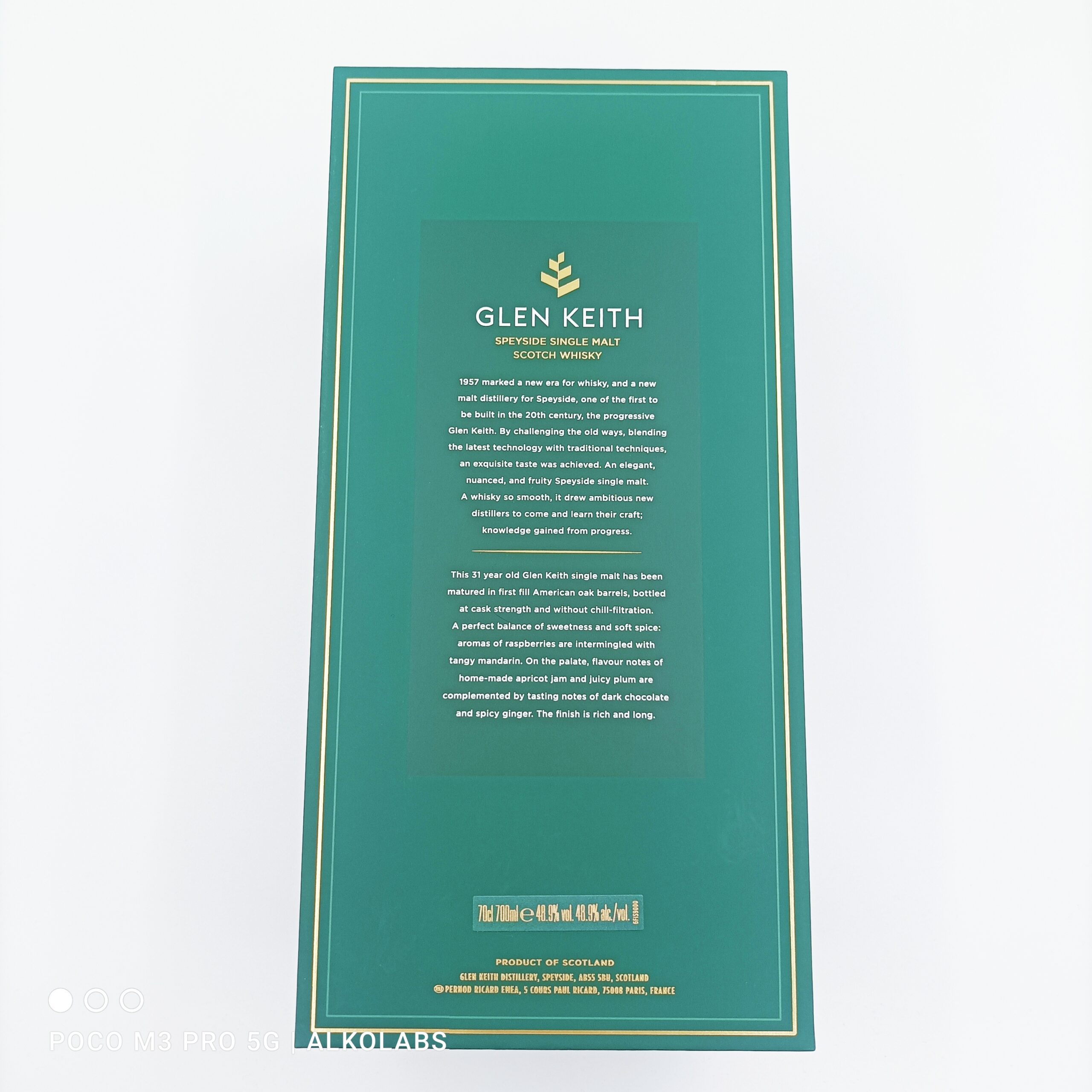 SECRET SPEYSIDE II GLEN KEITH 31YO 48,9% 0,7L