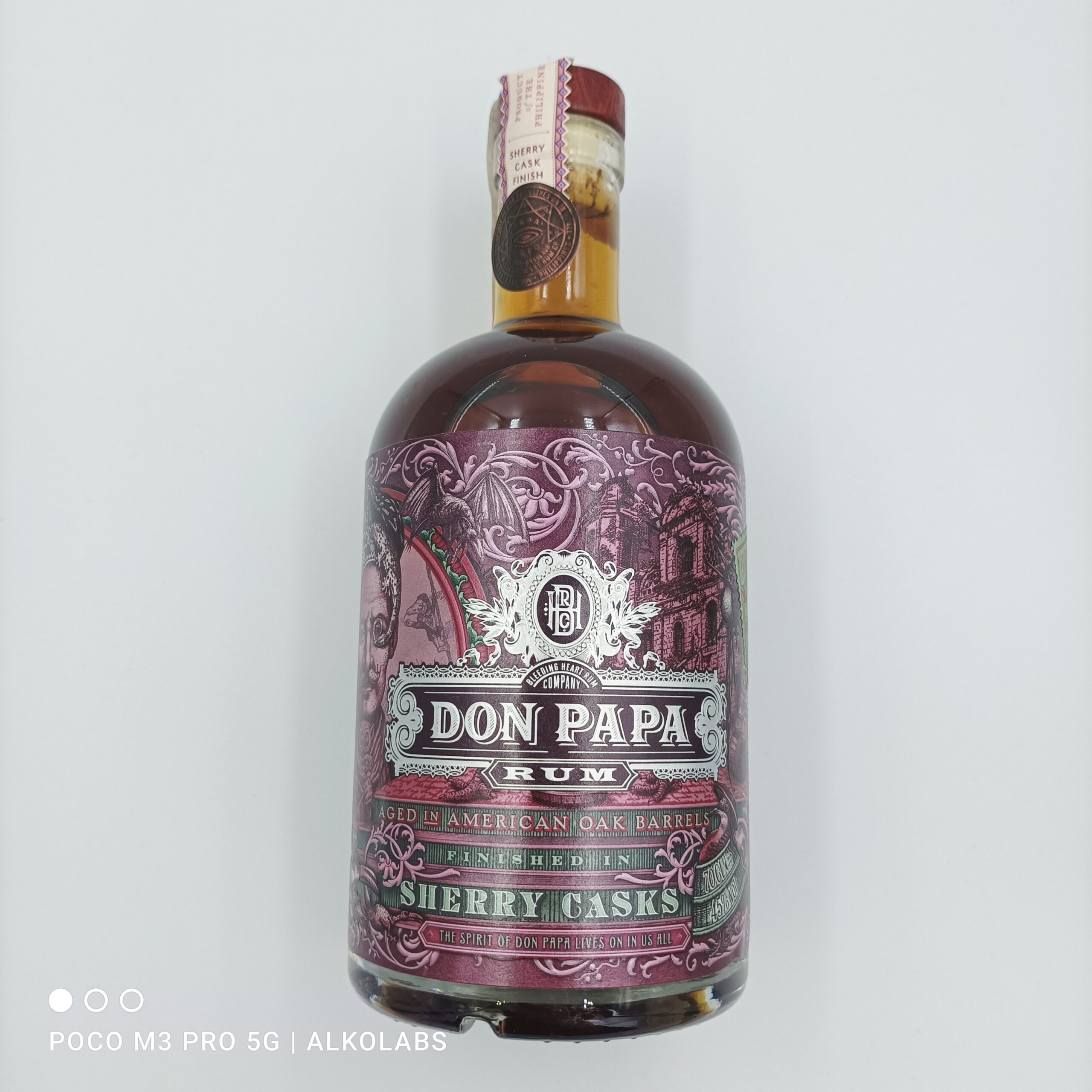 DON PAPA SHERRY CASK 45% 0,7L