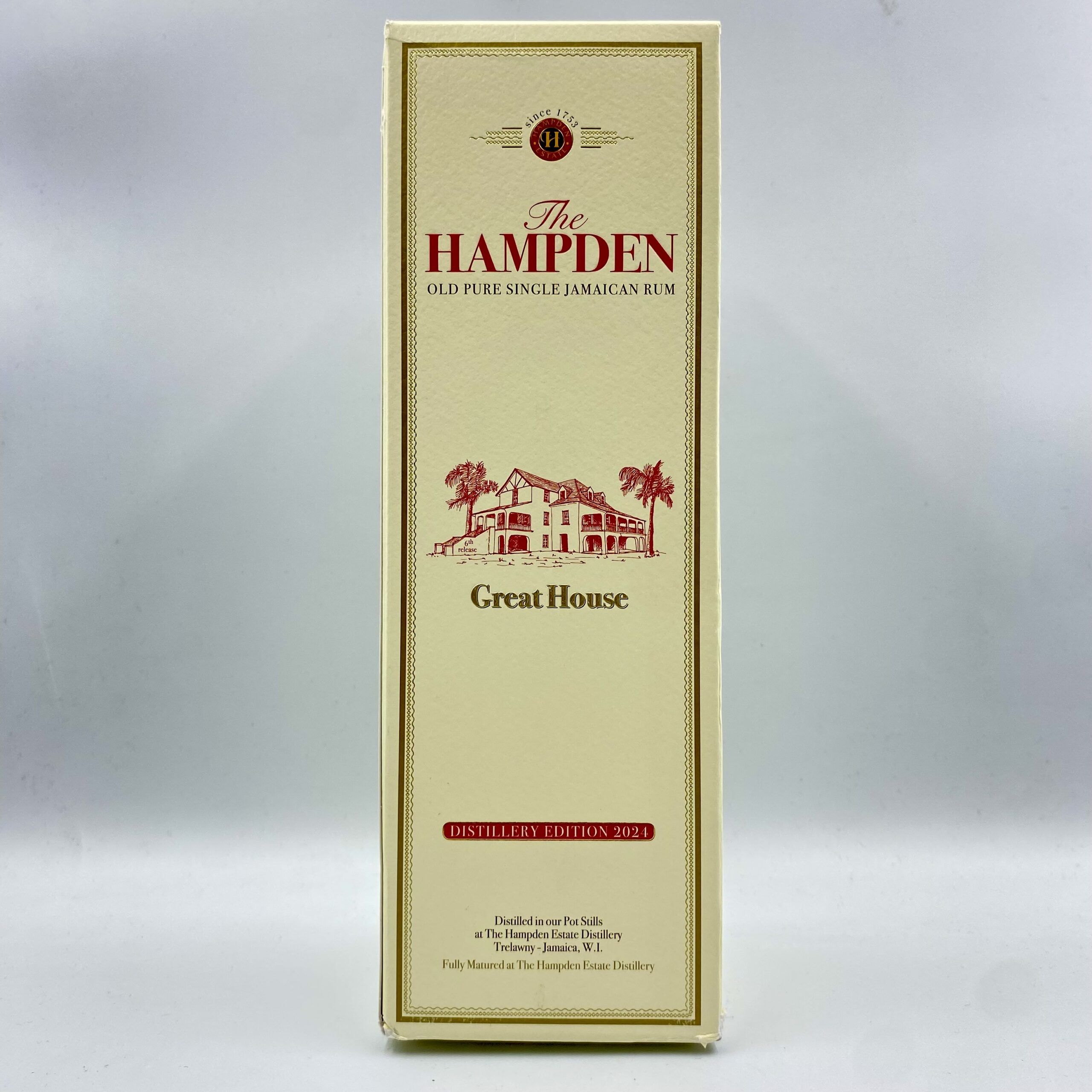HAMPDEN GREAT HOUSE EDITION 2024 JAMAICAN RUM 57% 0,7L