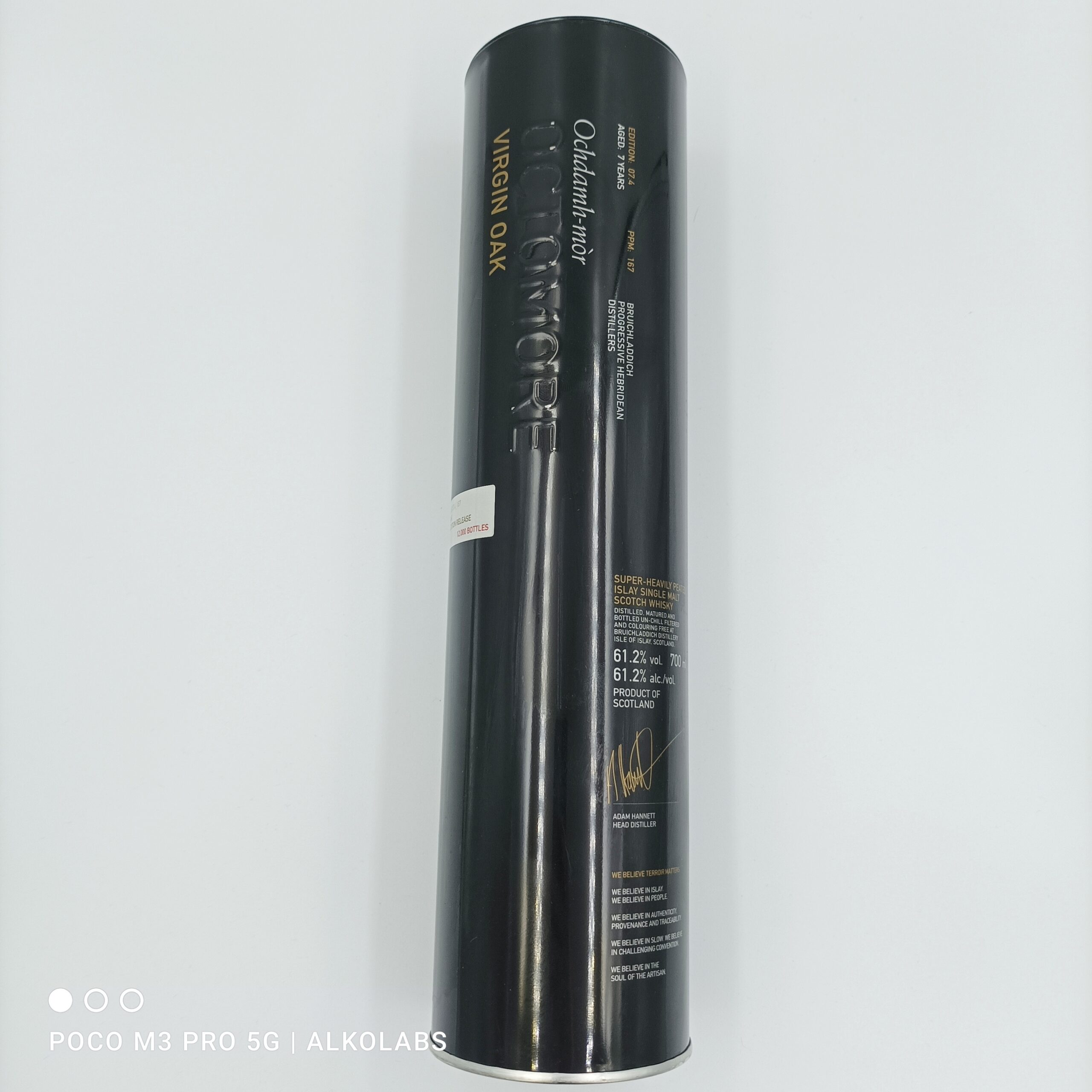 OCTOMORE VIRGIN OAK 7.4 61,2% 0,7L