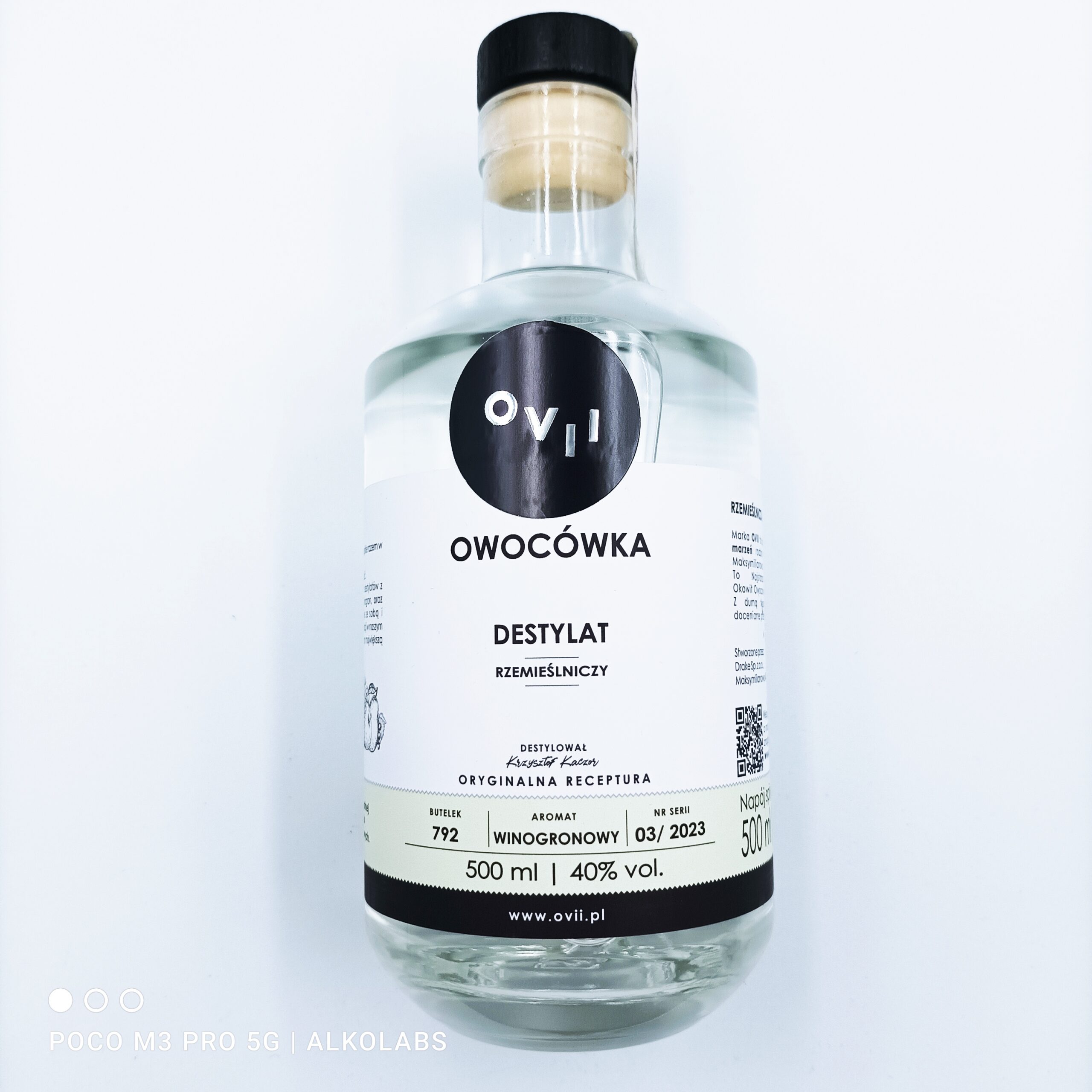 OVII DESTYLAT OWOCÓWKA 40% 0,5 L