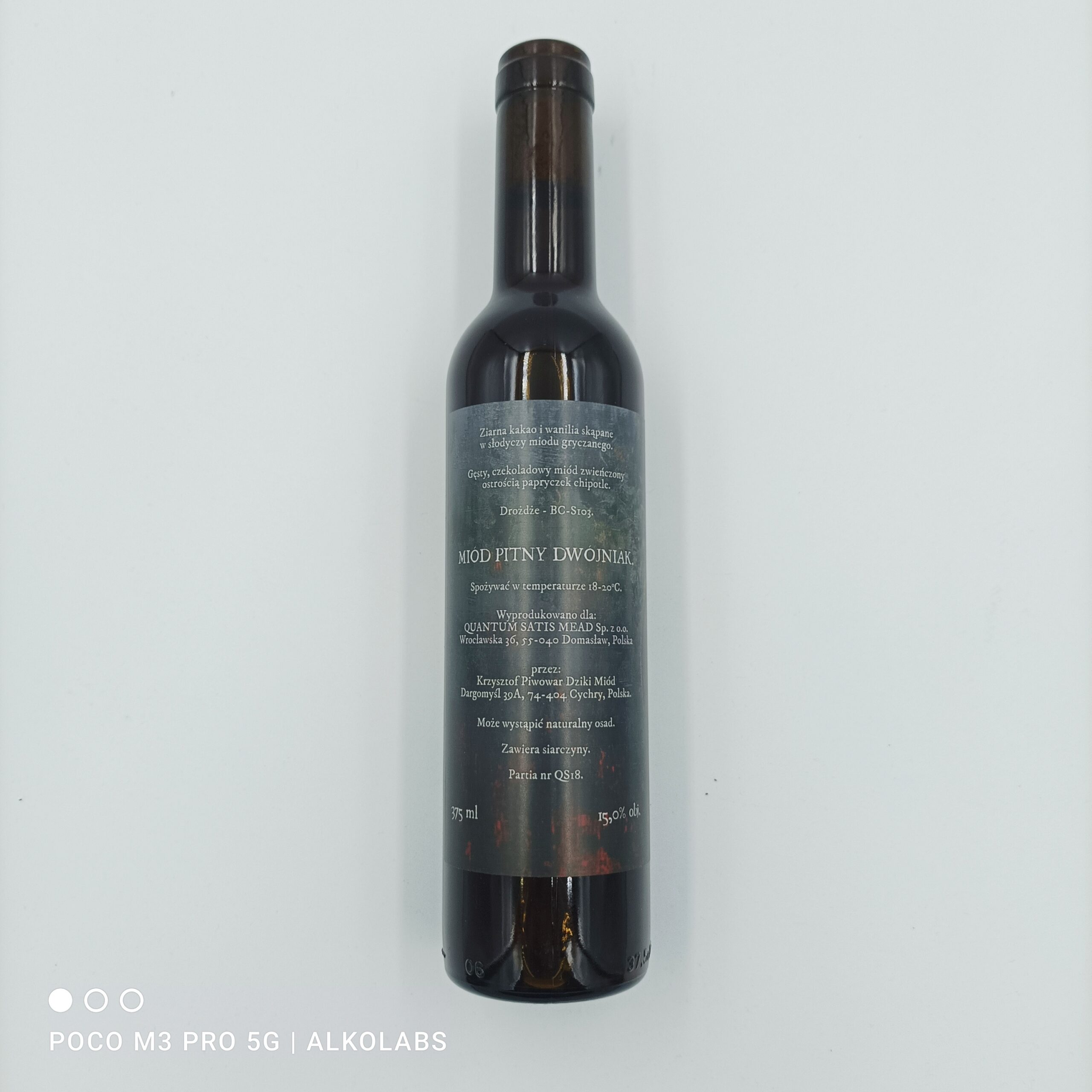 QUANTUM SATIS MIÓD THIN RED LINE 3 15% 0,375L