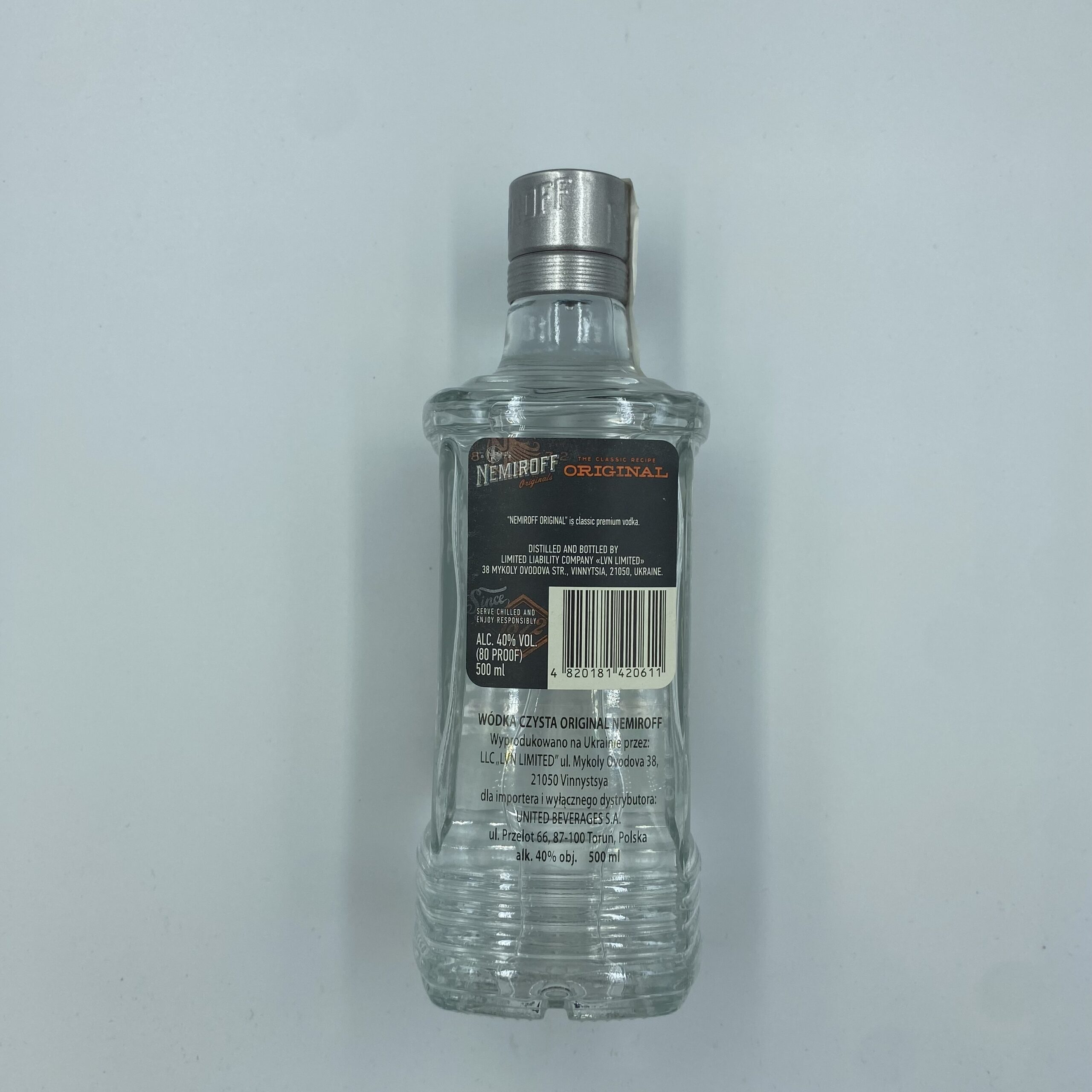 NEMIROFF ORIGINAL 40% 0,5L