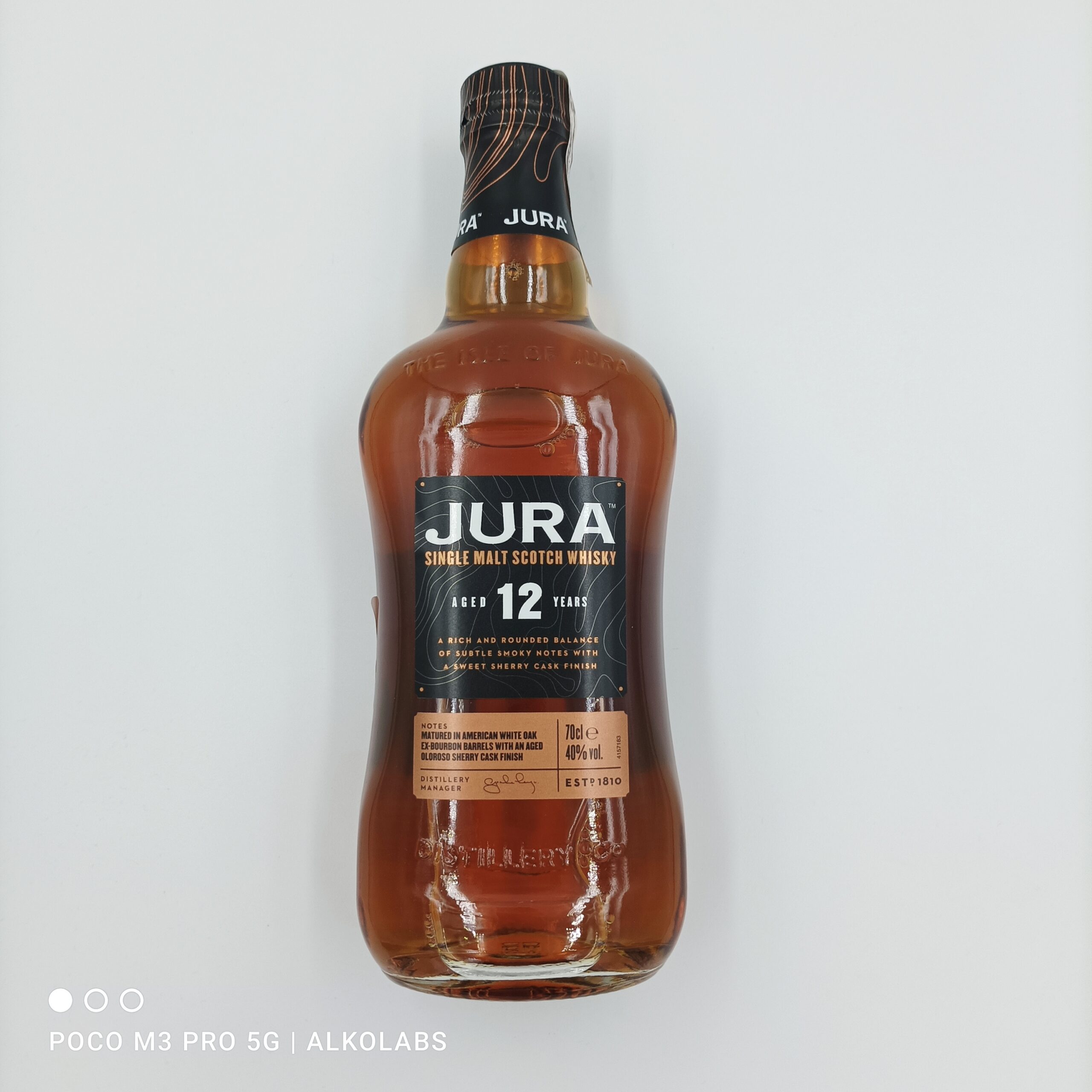 JURA 12YO 40% 0,7L