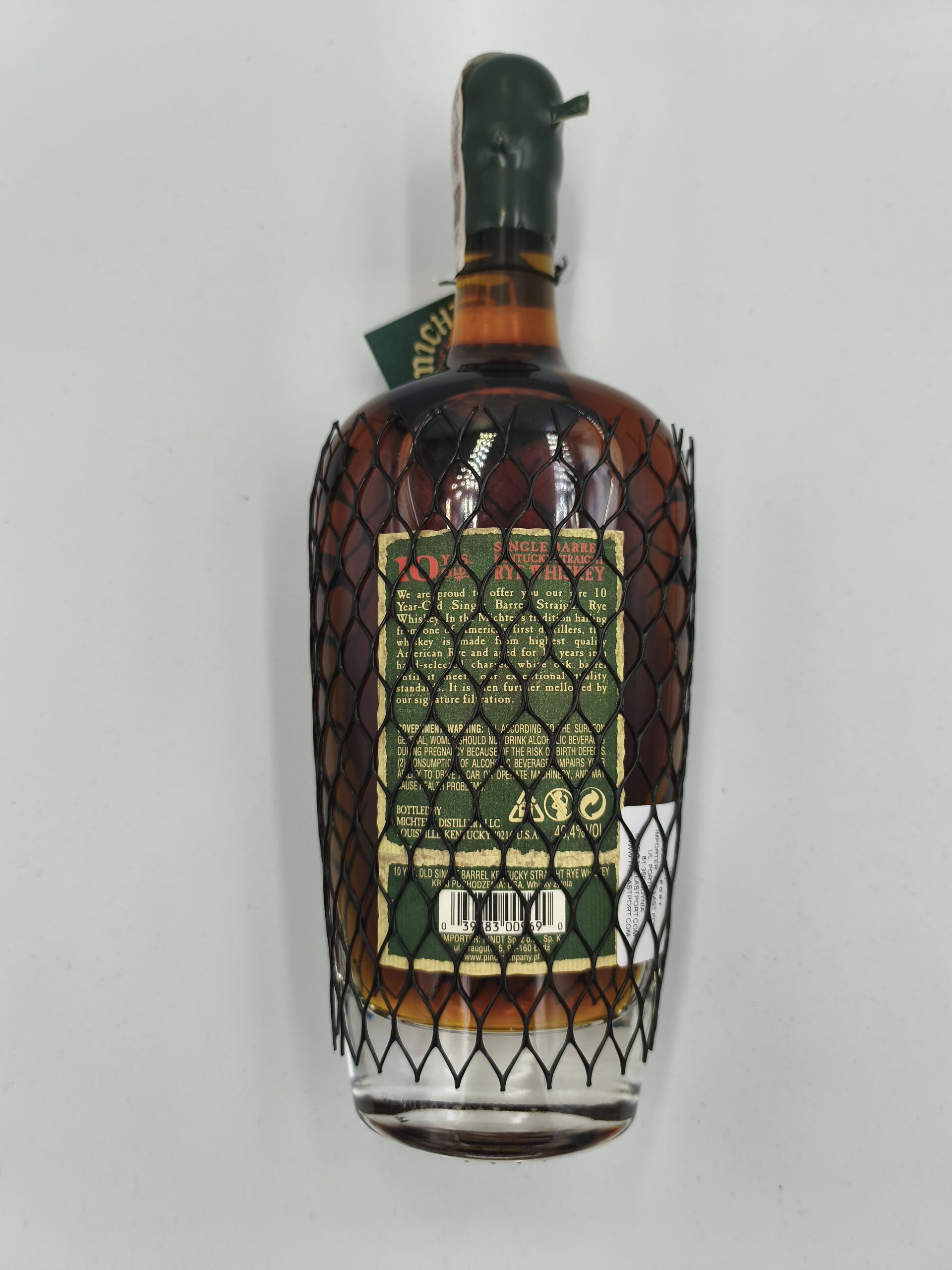 MICHTER'S US-1 10YO RYE 46,6% 0,7 L