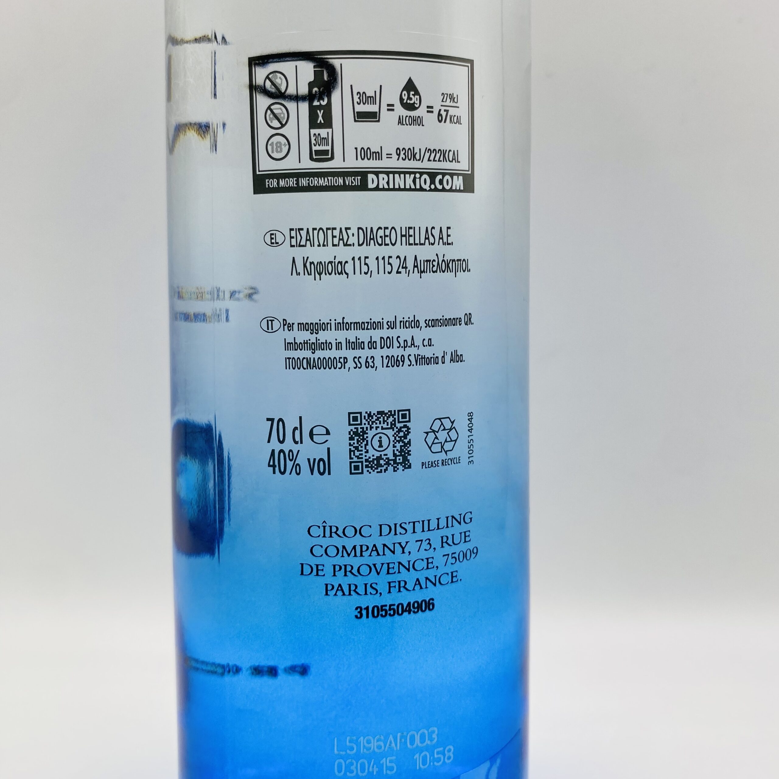 CIROC 40% 0,7L