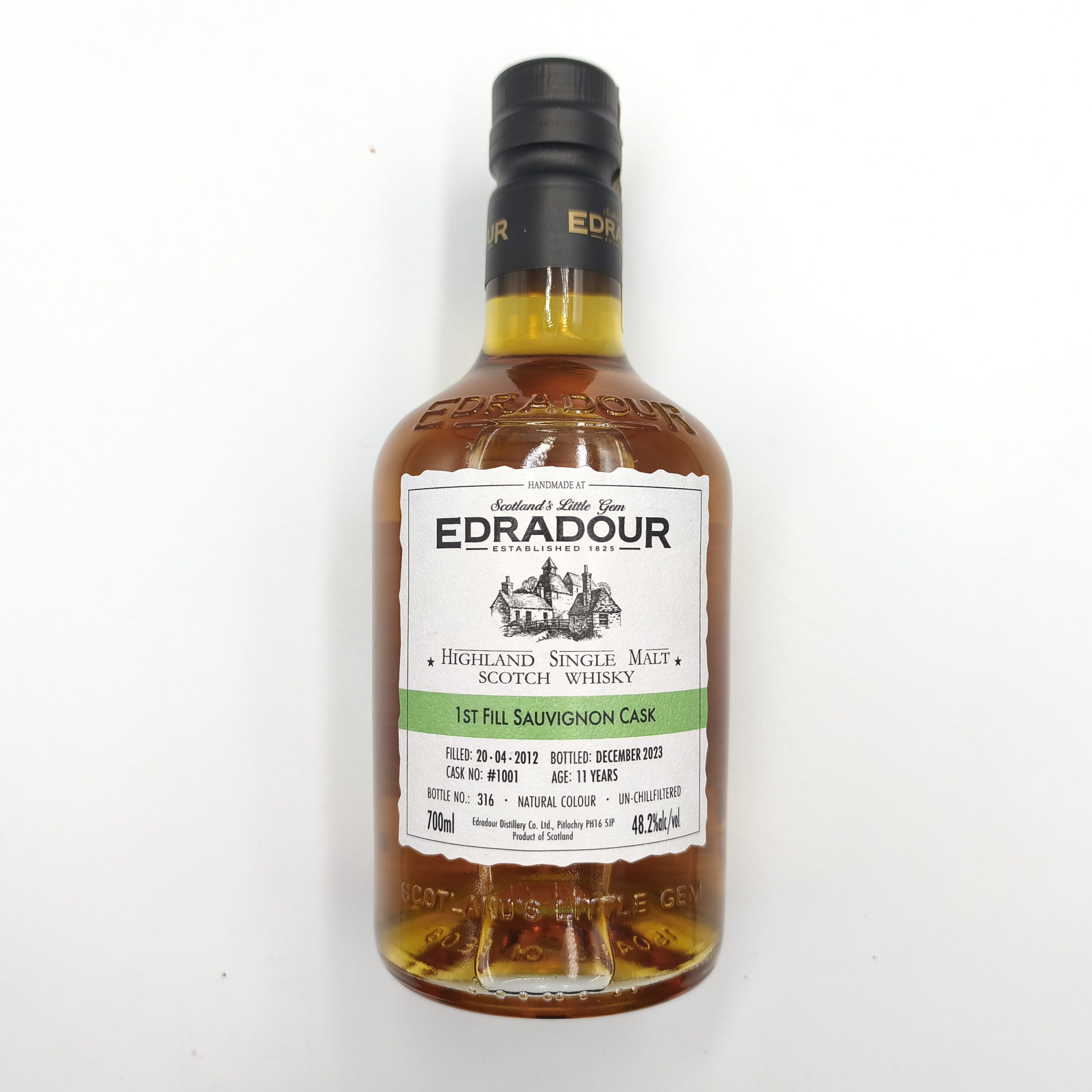 EDRADOUR 11 YO 2012 SAUVIGNON #1001 48,2% 0,7L