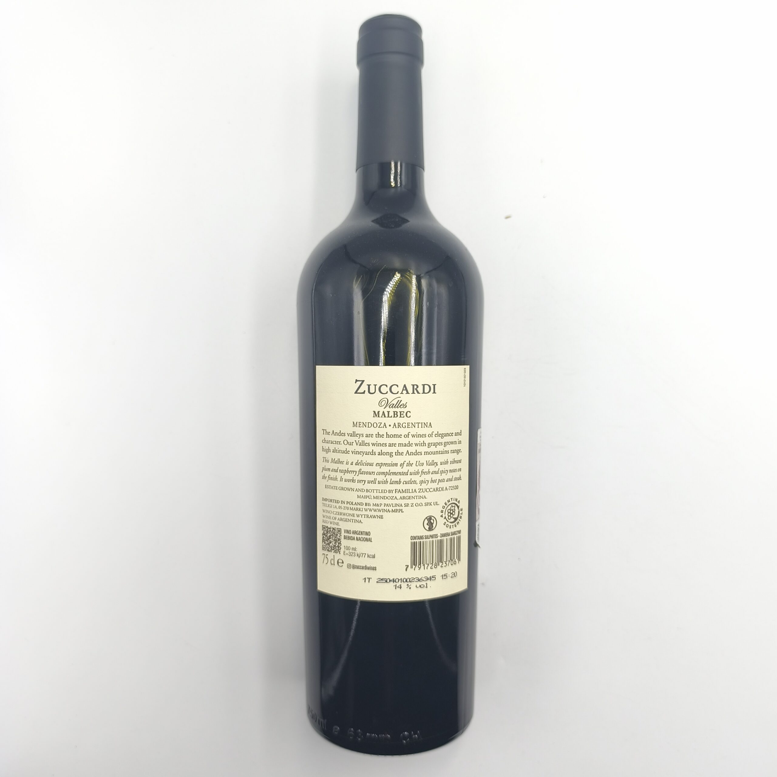 ZUCCARDI VALLES MALBEC 2024 -ARGENTINA- RED-DRY- 14% 0,75L