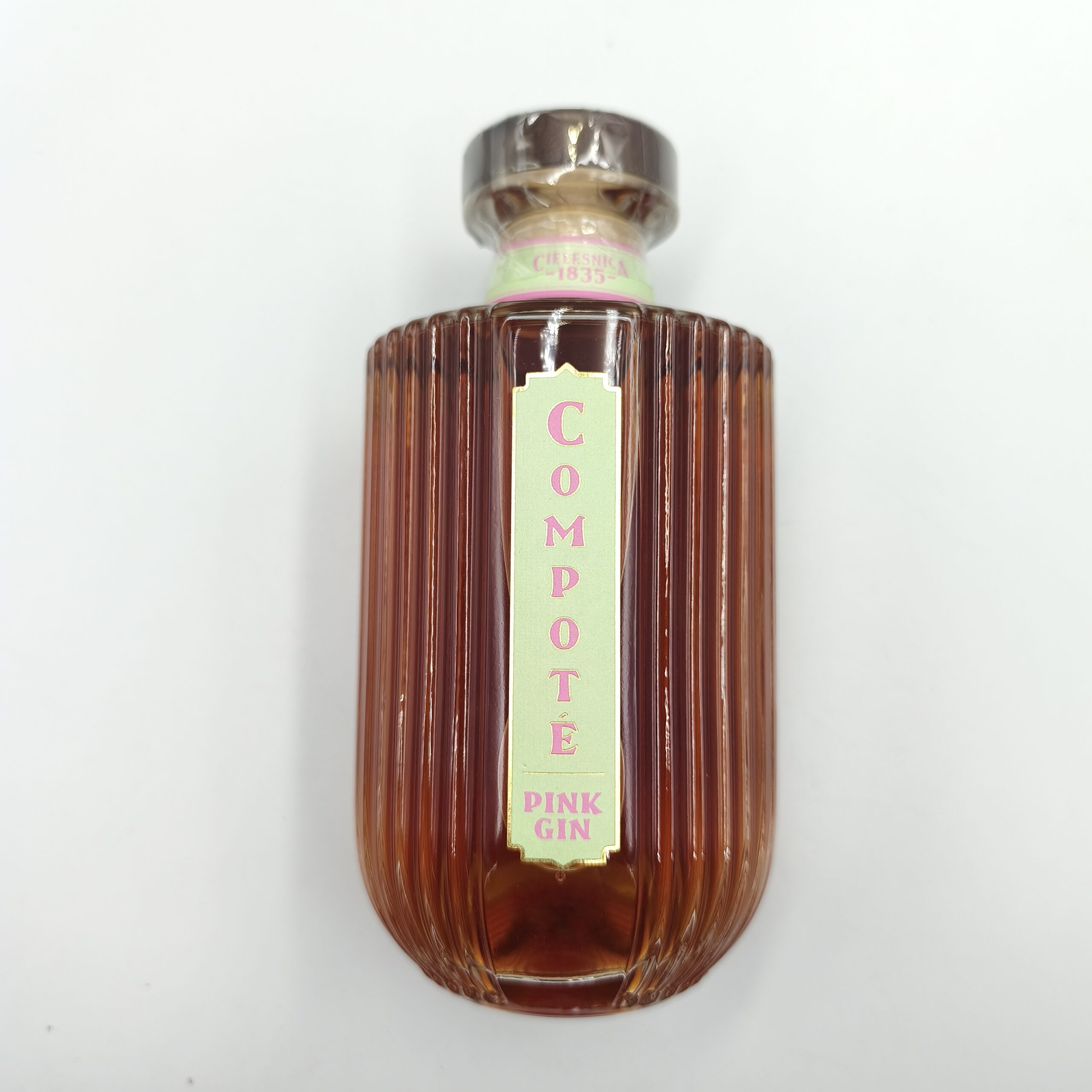 CIELEŚNICA COMPOTE PINK GIN 38% 0,5L