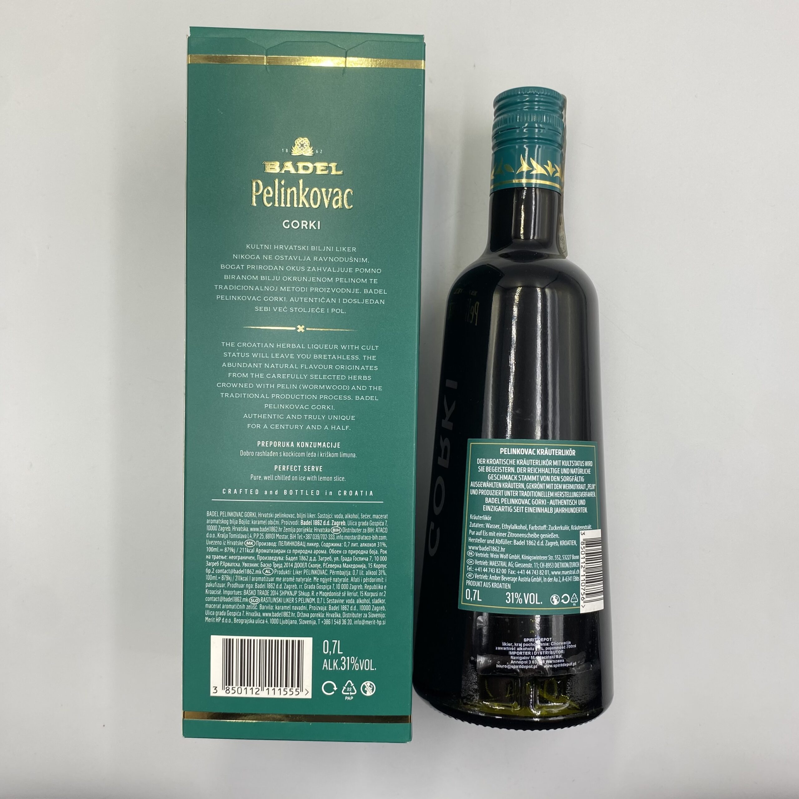 BADEL PELINKOVAC GORKI LIKIER 31% 0,7L