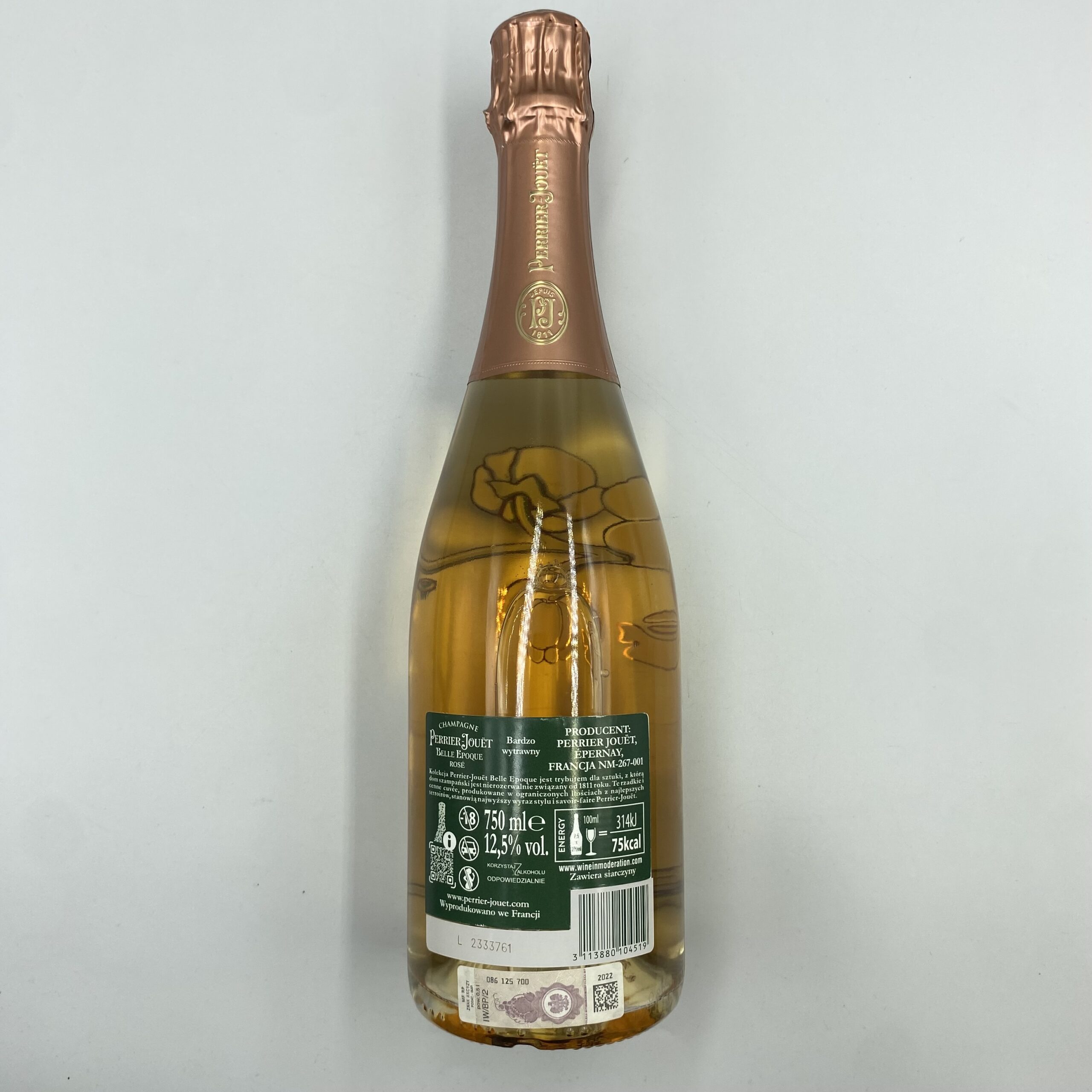 PERRIER JOUET BELLE EPOQUE ROSE 2014 12,5% 0,75L
