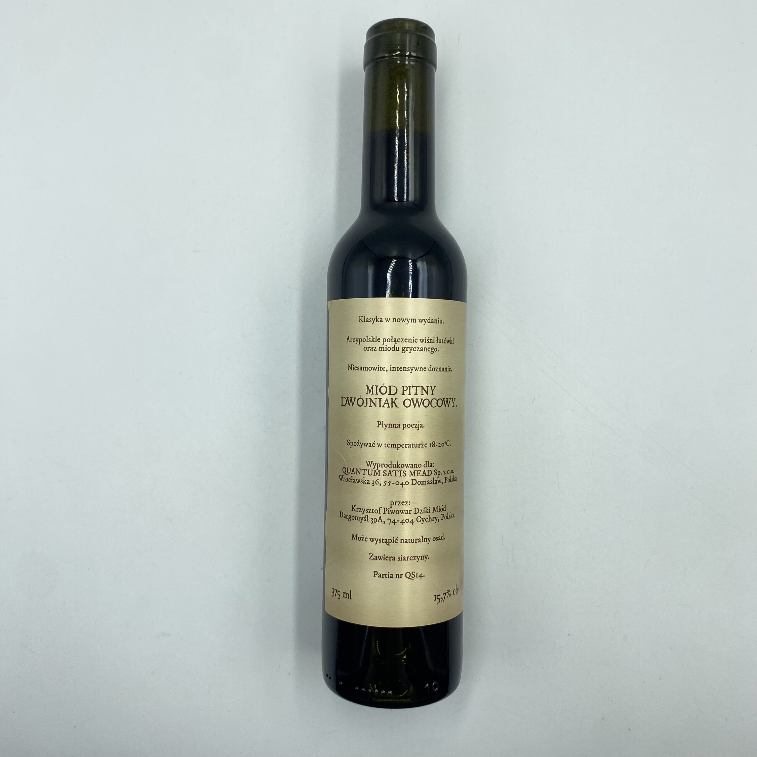 QUANTUM SATIS MIÓD PITNY DIVINE INTERVENTION 2024 15,7% 0,375L