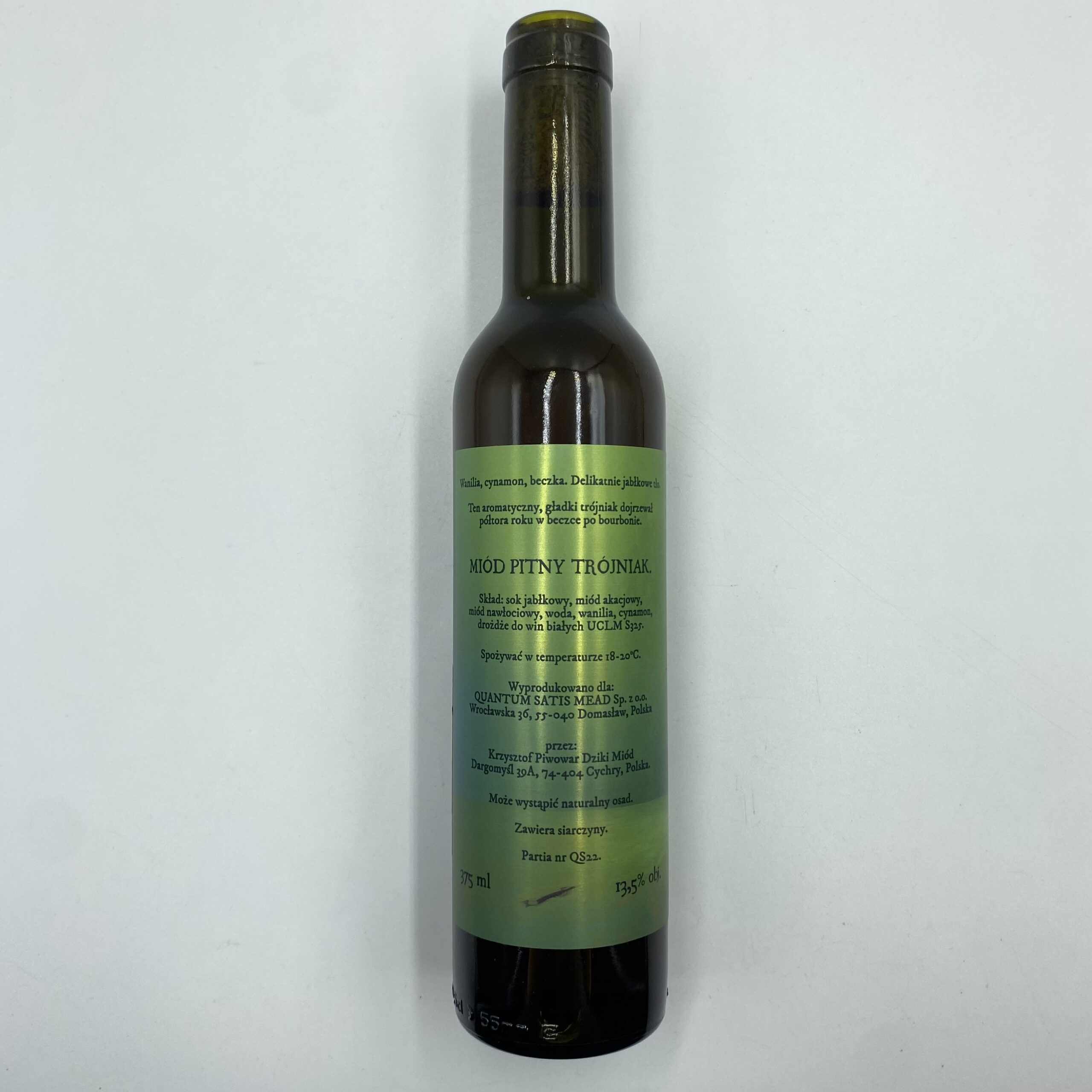 QUANTUM SATIS MIÓD PITNY USELESS WARNING 2023 13,5% 0,375L